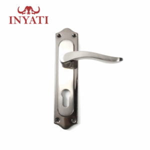 Handle Euro Cylinder Aluminium Finish Stuart Inyati Blister Packed