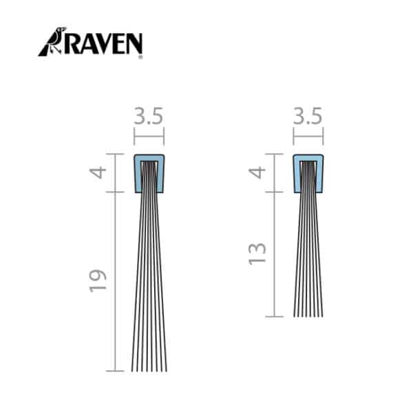 Seal Door Brush Strip Clear 920mm Rp2ac Raven - Image 8