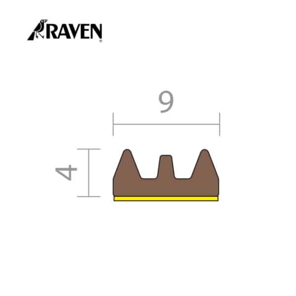 Seal Door/window Weather/s Brown 6m - Image 7