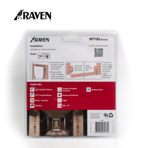 Seal Door/window Weather Strip Brown 6m - Image 2