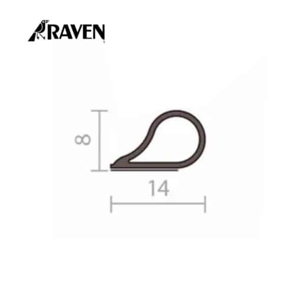 Seal Door/window Weather Strip Brown 6m - Image 7