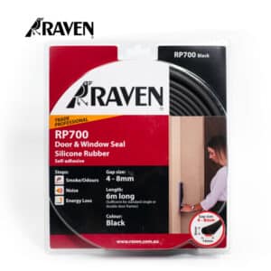 Seal Door/window Weather Strip Black 6m