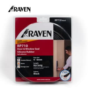 Seal Door/window Weather Strip Black 6m