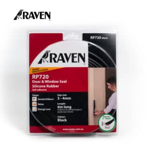 Seal Door/window Weather Strip Black 6m