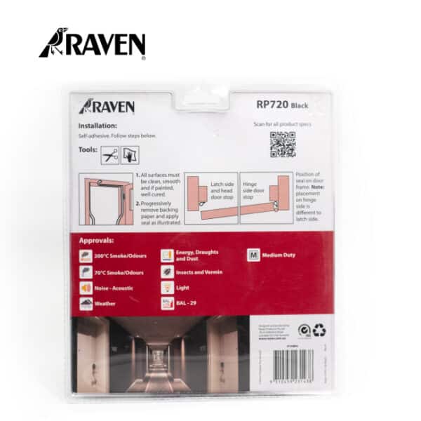 Seal Door/window Weather Strip Black 6m - Image 2