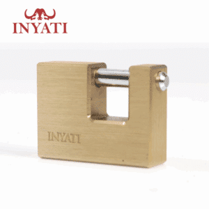 Padlock 60mm Brass Insurance Inyati Blister Packed