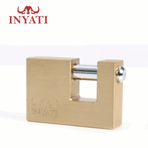 Padlock 70mm Brass Insurance Inyati Blister Packed