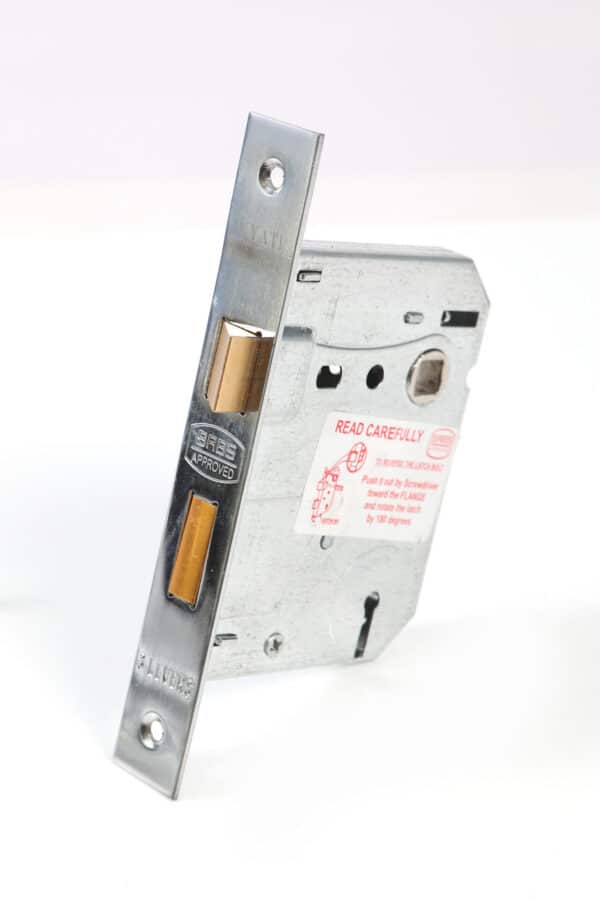 Lock Body 3 Lever 57mm Backset Chrome Plated Inyati Sabs - Image 2