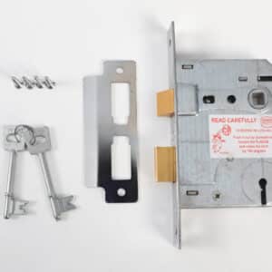 Lock Body 4 Lever 57mm Backset Chrome Plated Inyati Sabs