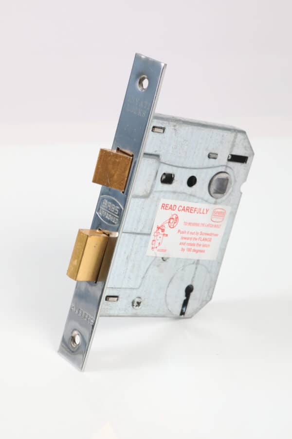Lock Body 4 Lever 57mm Backset Chrome Plated Inyati Sabs - Image 2