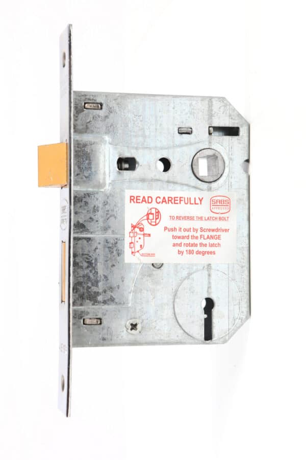 Lock Body 4 Lever 57mm Backset Chrome Plated Inyati Sabs - Image 4