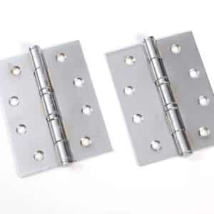 Hinge Butt 100x75 Ball Bearing Chrome Plated 2pc Inyati