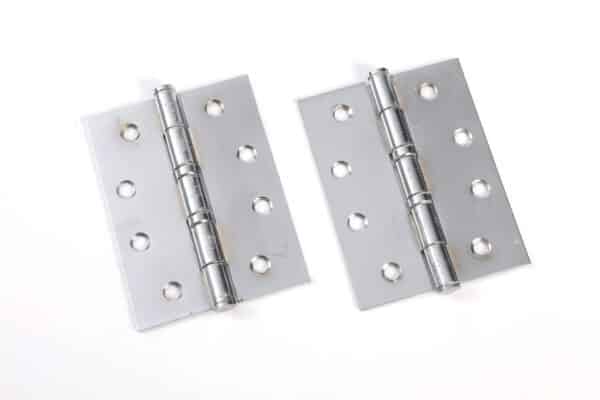 Hinge Butt 100x75 Ball Bearing Chrome Plated 2pc Inyati