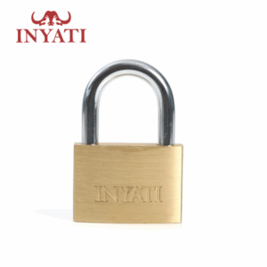 Padlock 20mm Brass Inyati Blister Packed