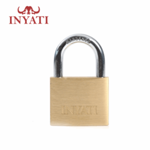 Padlock 40mm Brass Inyati Blister Packed