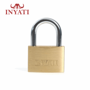 Padlock 50mm Brass Inyati Blister Packed