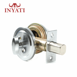 Deadbolt Single Cylinder Satin Chrome Inyati Kb-kt1t