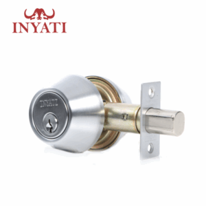 Deadbolt Double Cylinder Satin Chrome Inyati Kb-kt1t